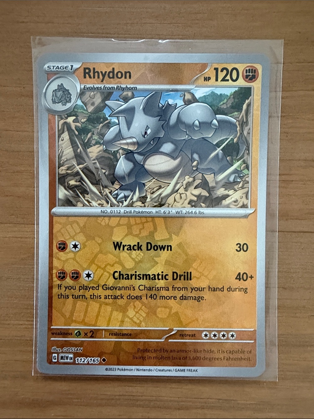 Rhyhorn Rhydon Rhyperior Evolution Reverse Holo Pokémon Card Lot ✨5/$25✨ - Picture 3 of 10